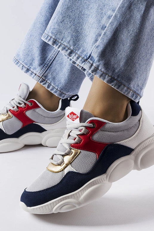 Scarpe sportive grigie da donna...