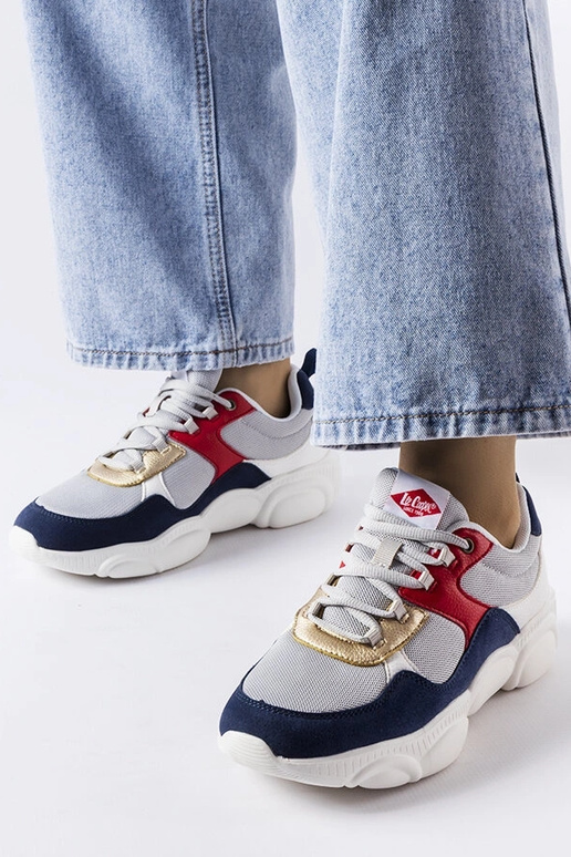 Scarpe sportive grigie da donna...