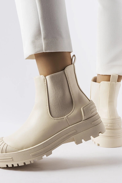 Lavoratori beige con inserti in gomma...