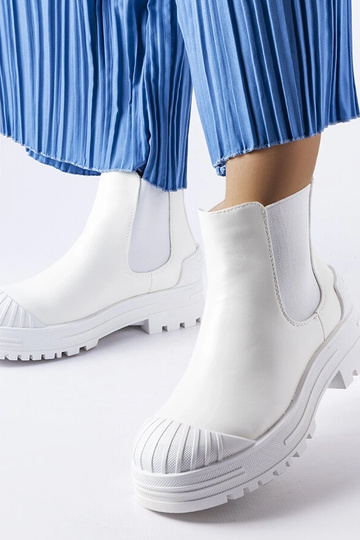 Lavoratori di White Lange con inserti in gomma