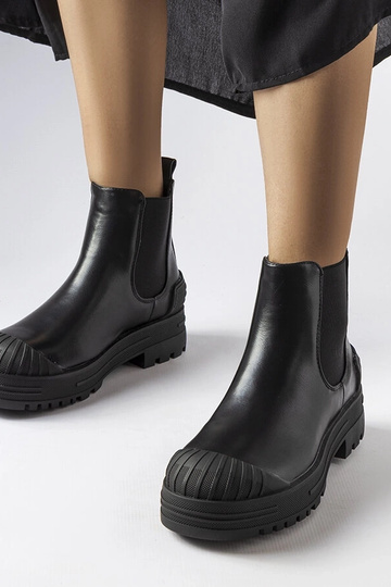 Scarpe da lavoro nere con...