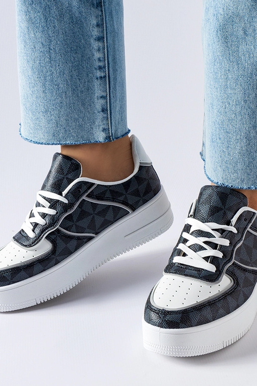 Sneakers nere decorate con il...