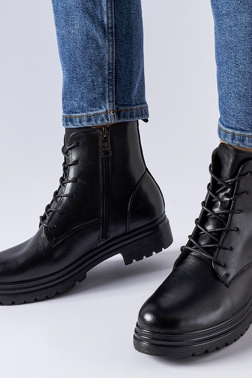 Scarpe da trekking invernali nere,...