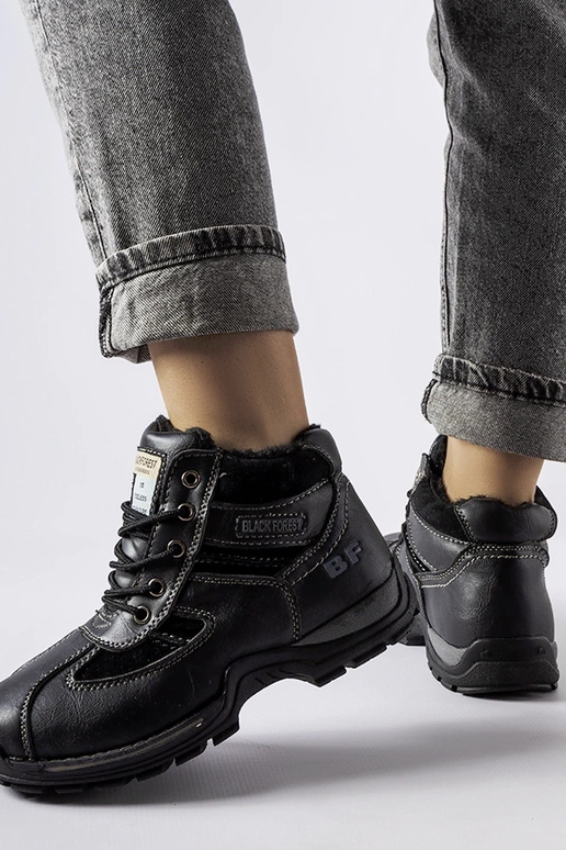 Stivali da lavoro invernali neri,...