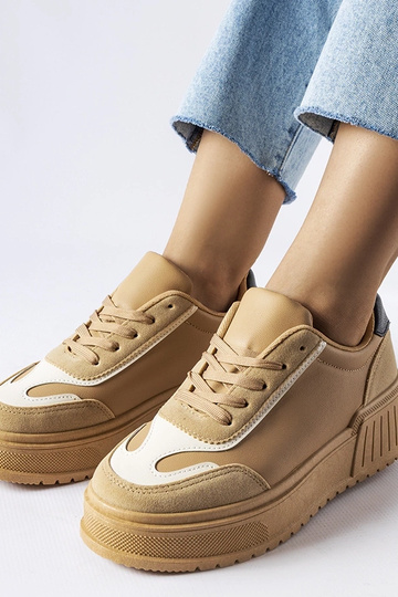 Sneakers beige su... 2