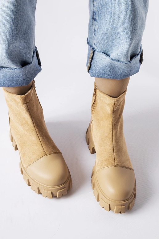 Scarpe da lavoro in suede sintetico...