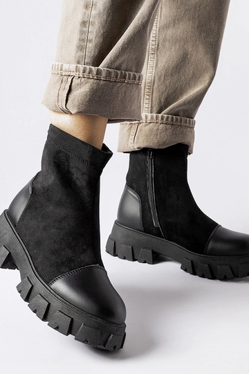 Scarpe da lavoro nere in...