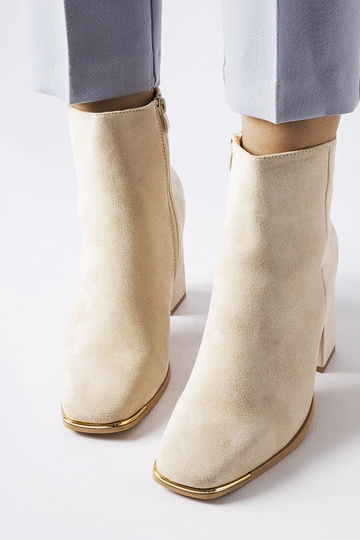 Stivaletti beige Cheney con... 2