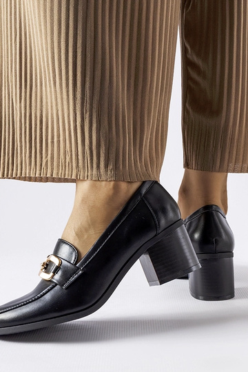 Mocassini classici neri con... 2