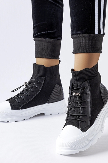 Fredo sneakers alte nere