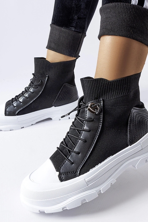 Fredo sneakers alte nere