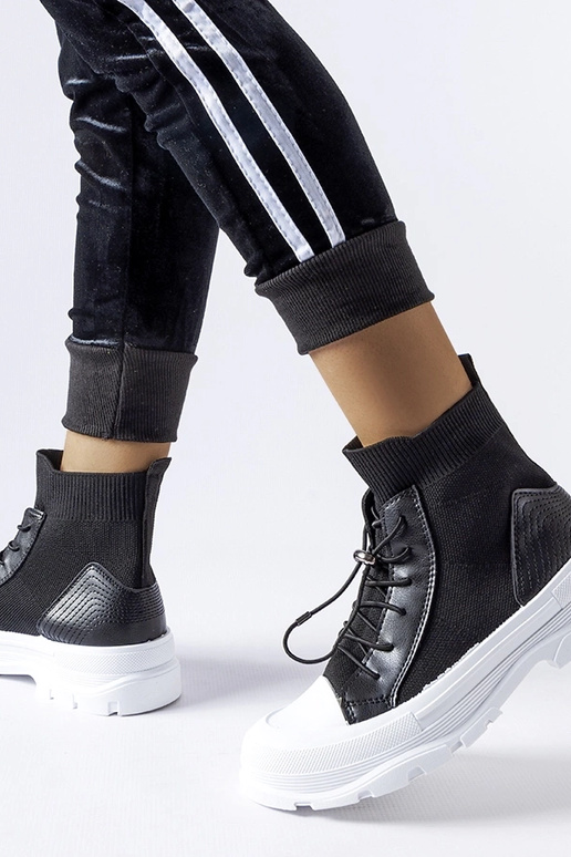 Fredo sneakers alte nere