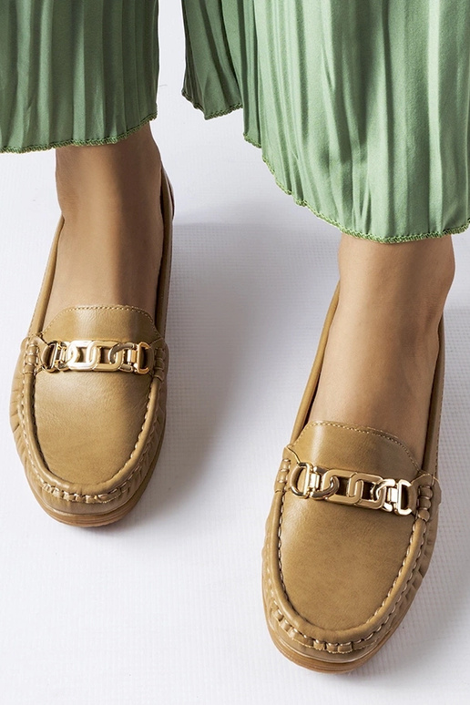 Mocassini con zeppa e fibbia Lerino...