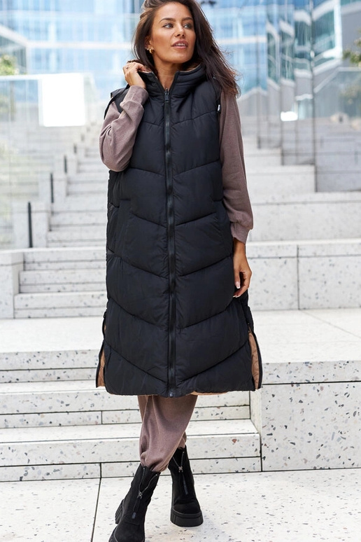 Stivaletti da donna neri isolati con...