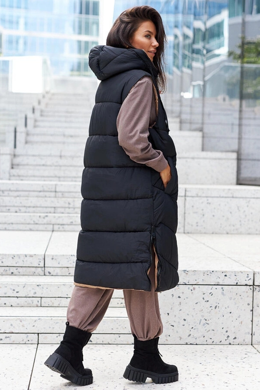 Stivaletti da donna neri isolati con...