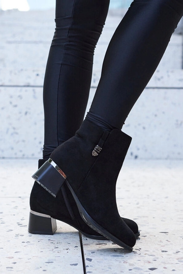 Stivaletti neri in ecopelle... 2