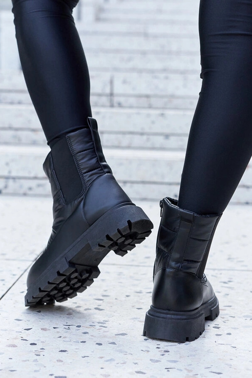 Stivali da neve Galvani isolati neri