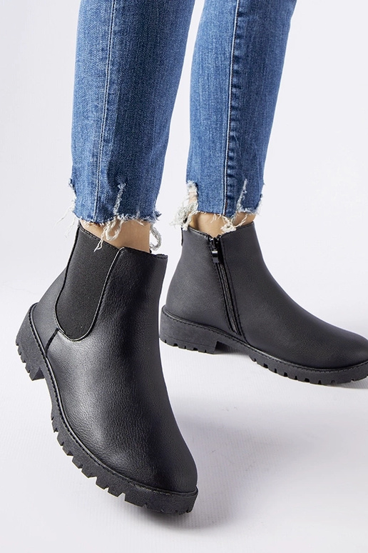 Scarpe casual classiche nere in pelle... Scarpe casual classiche nere in pelle...