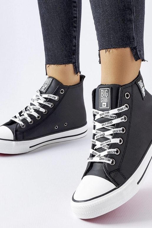 Sneakers Big Star nere isolate KK274598