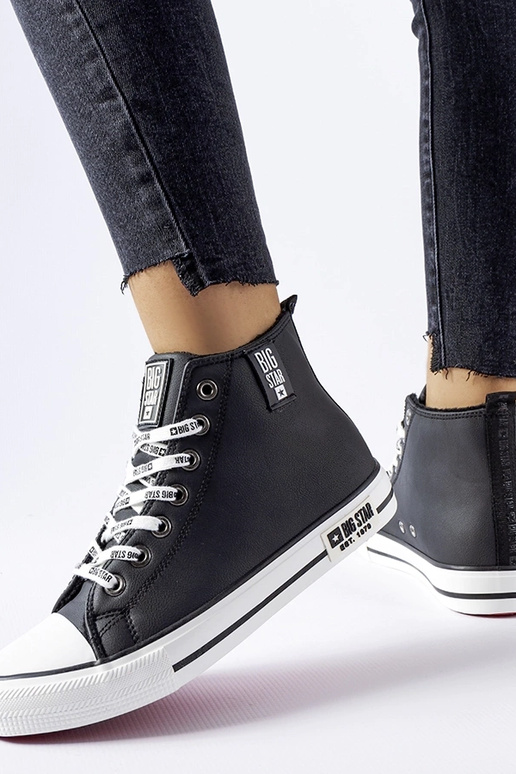 Sneakers Big Star nere isolate KK274598