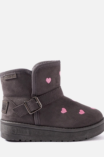 Stivali da neve per bambini Big Star grigi KK374244