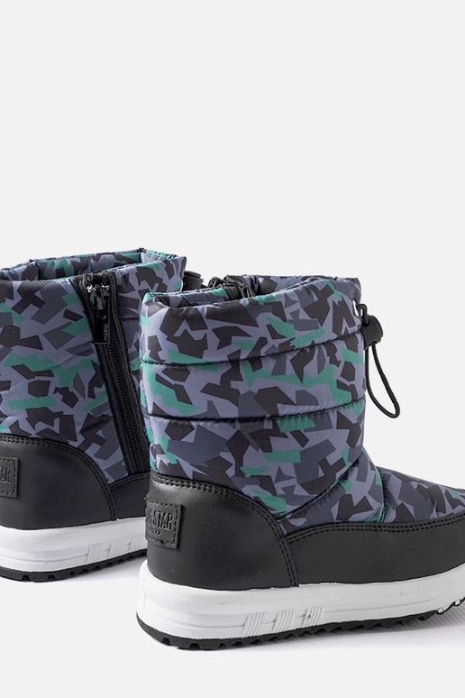 Stivali invernali neri e grigi, "Big...