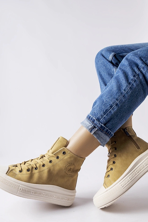 Sneakers calde beige scuro Big Star...