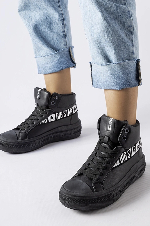 Sneakers nere isolate Big Star MM274010