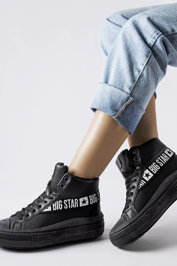 Sneakers nere isolate Big Star MM274010 2