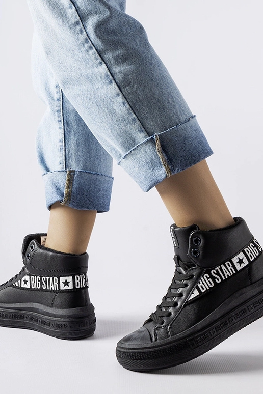 Sneakers nere isolate Big Star MM274010