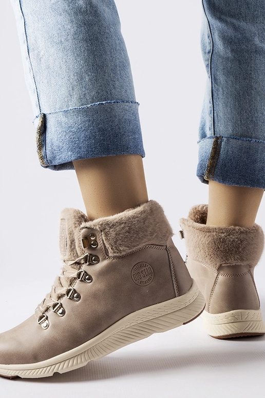 Stivali beige isolati Big Star MM274487