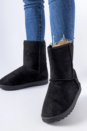 Stivaletti neri con tacco...