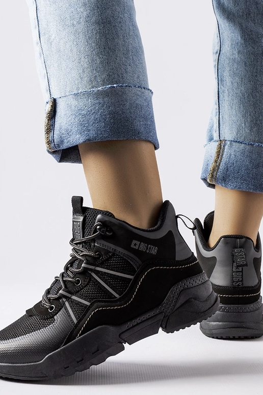 Stivali neri Big Star KK274218