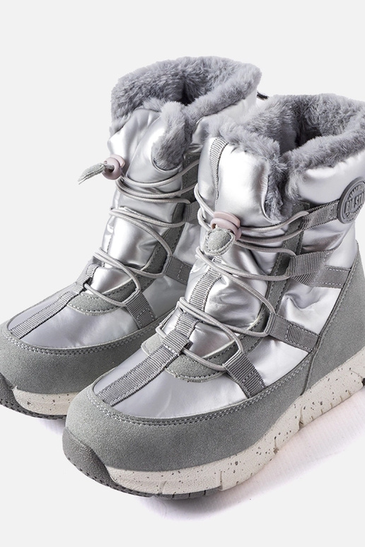 Stivali invernali per bambini grigi,...