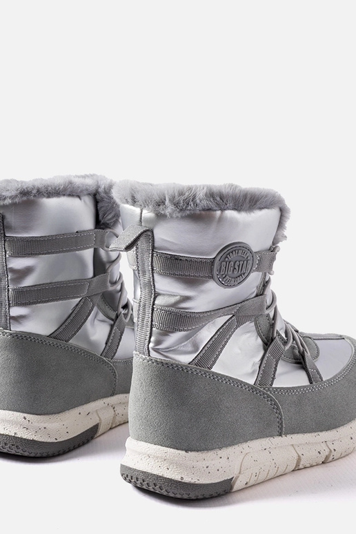 Stivali invernali per bambini grigi,...