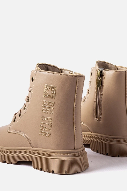 Stivaletti invernali color sabbia,...