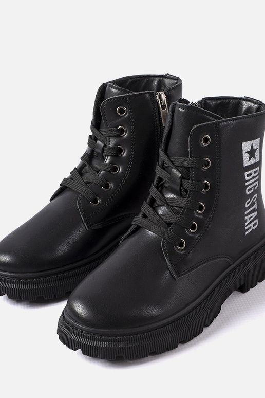 Stivaletti neri invernali, "Big Star...