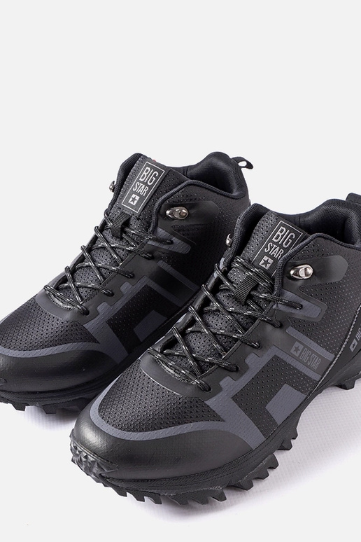 Stivali Big Star isolati neri KK174374 Stivali Big Star isolati neri KK174374