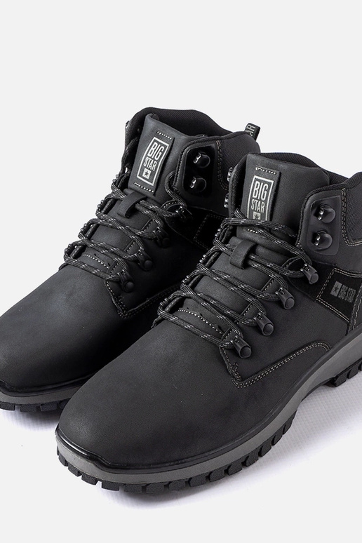 Stivali Big Star da uomo neri MM174019 Stivali Big Star da uomo neri MM174019
