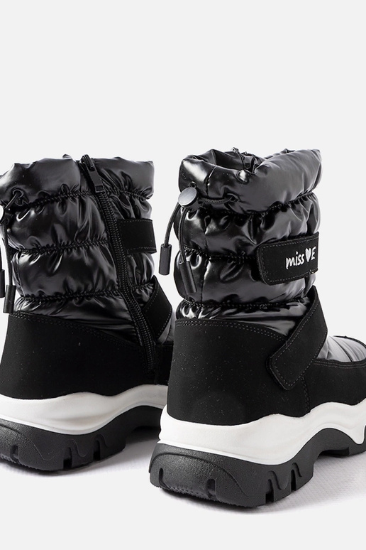 Stivali invernali neri per ragazze,...