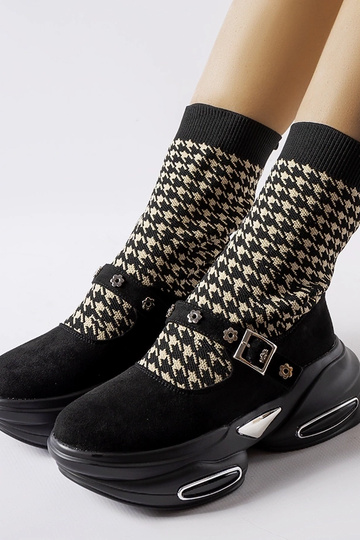 Stivaletti neri pied de...