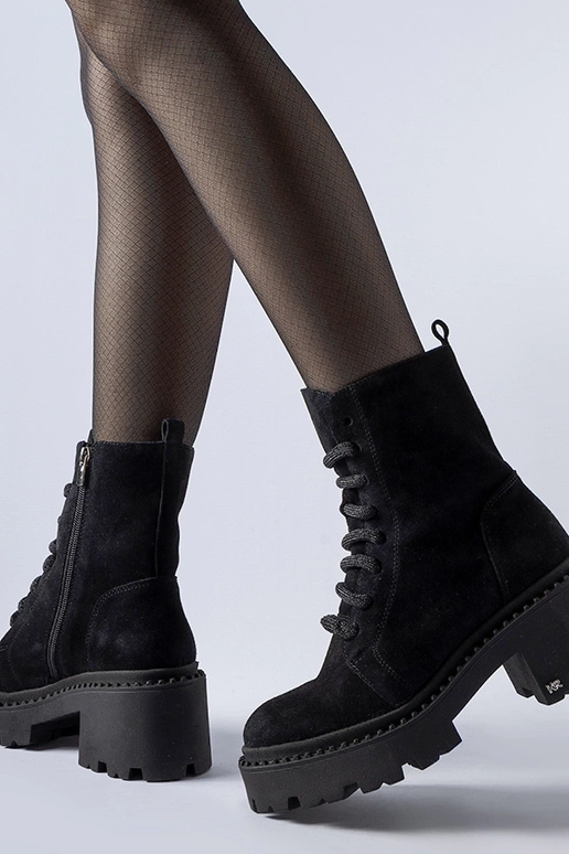 Stivali da trekking invernali neri...