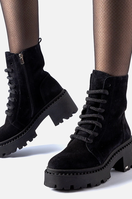 Stivali da trekking invernali neri...