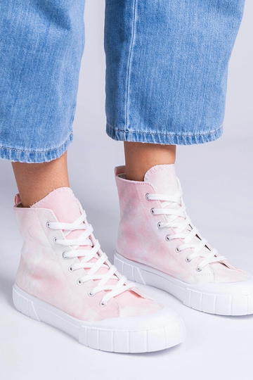 Ballerine rosa sopra la...