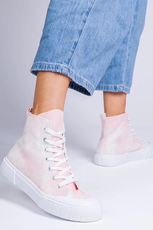 Ballerine rosa sopra la caviglia,...