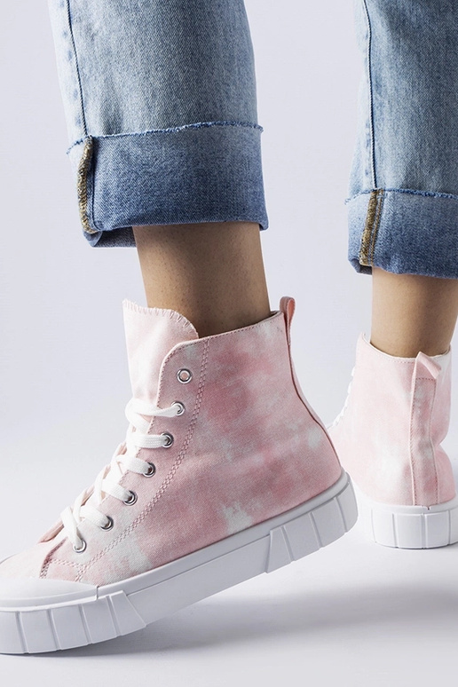 Ballerine rosa sopra la caviglia,...