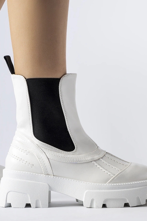 Stivali da lavoro invernali bianchi...