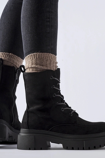 Stivali da lavoro neri con...