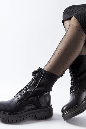 Calzini neri Perticara da...