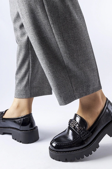 Mocassini neri in vernice... 2